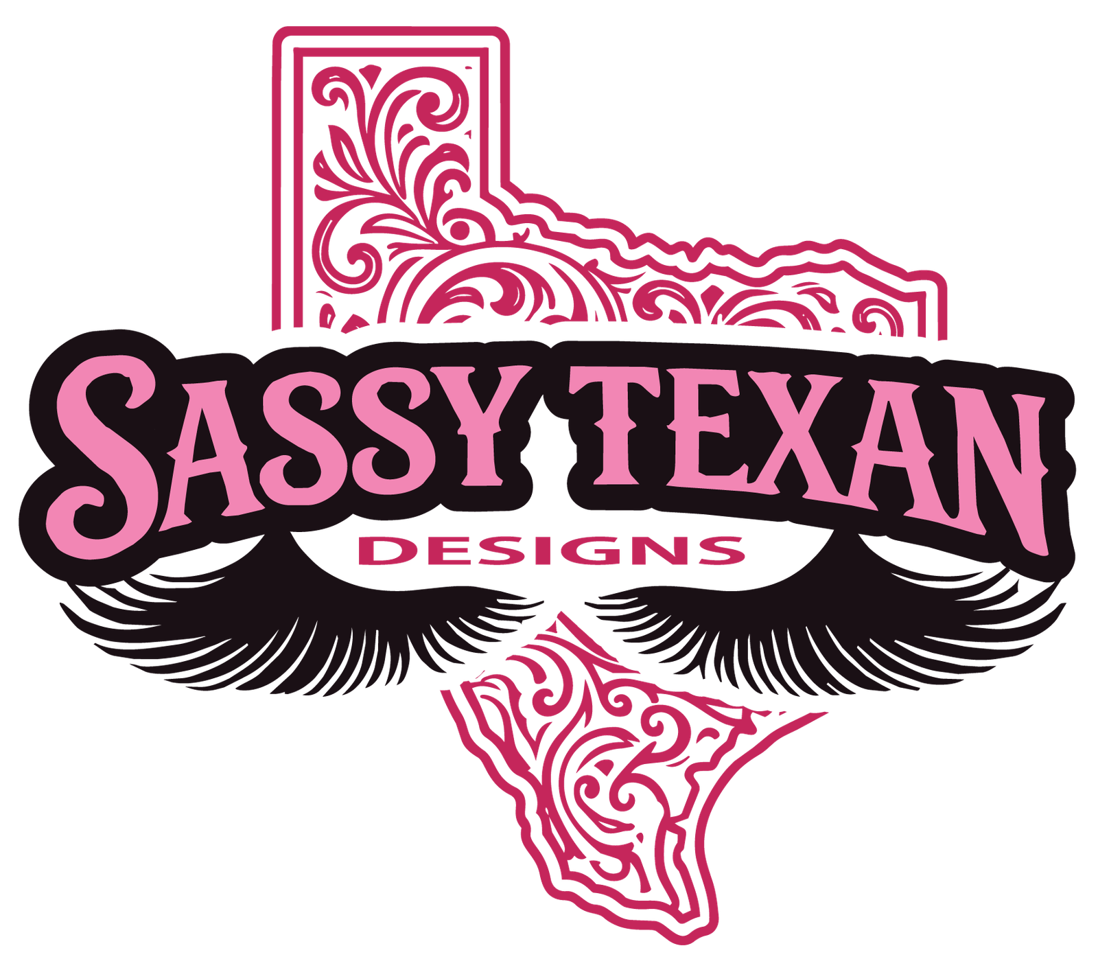 Sassy Texan Designs Full Logo