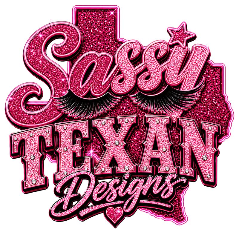 Sassy Texan Designs - Bling Logo