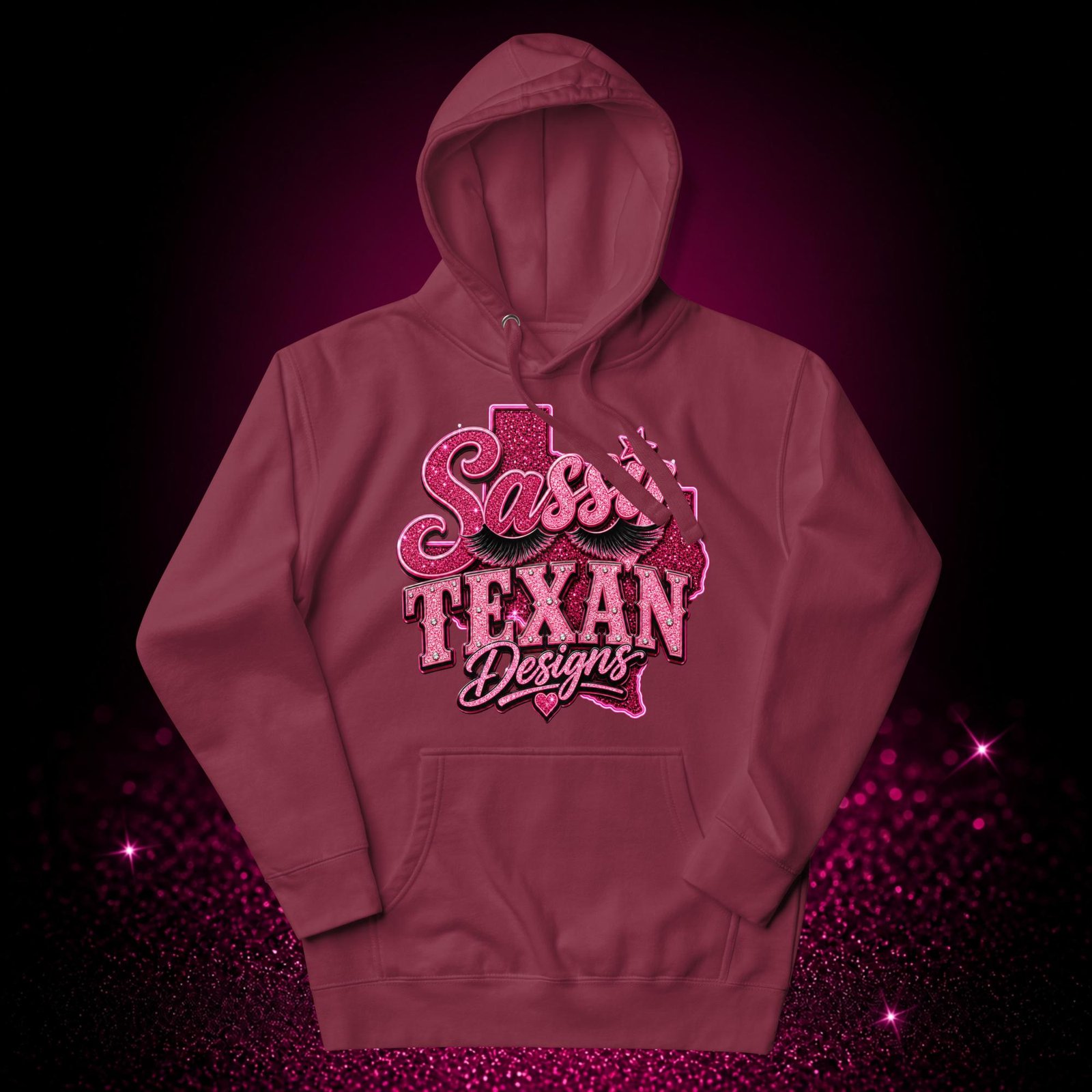 Sassy Texan Unisex Hoodie - Image 2